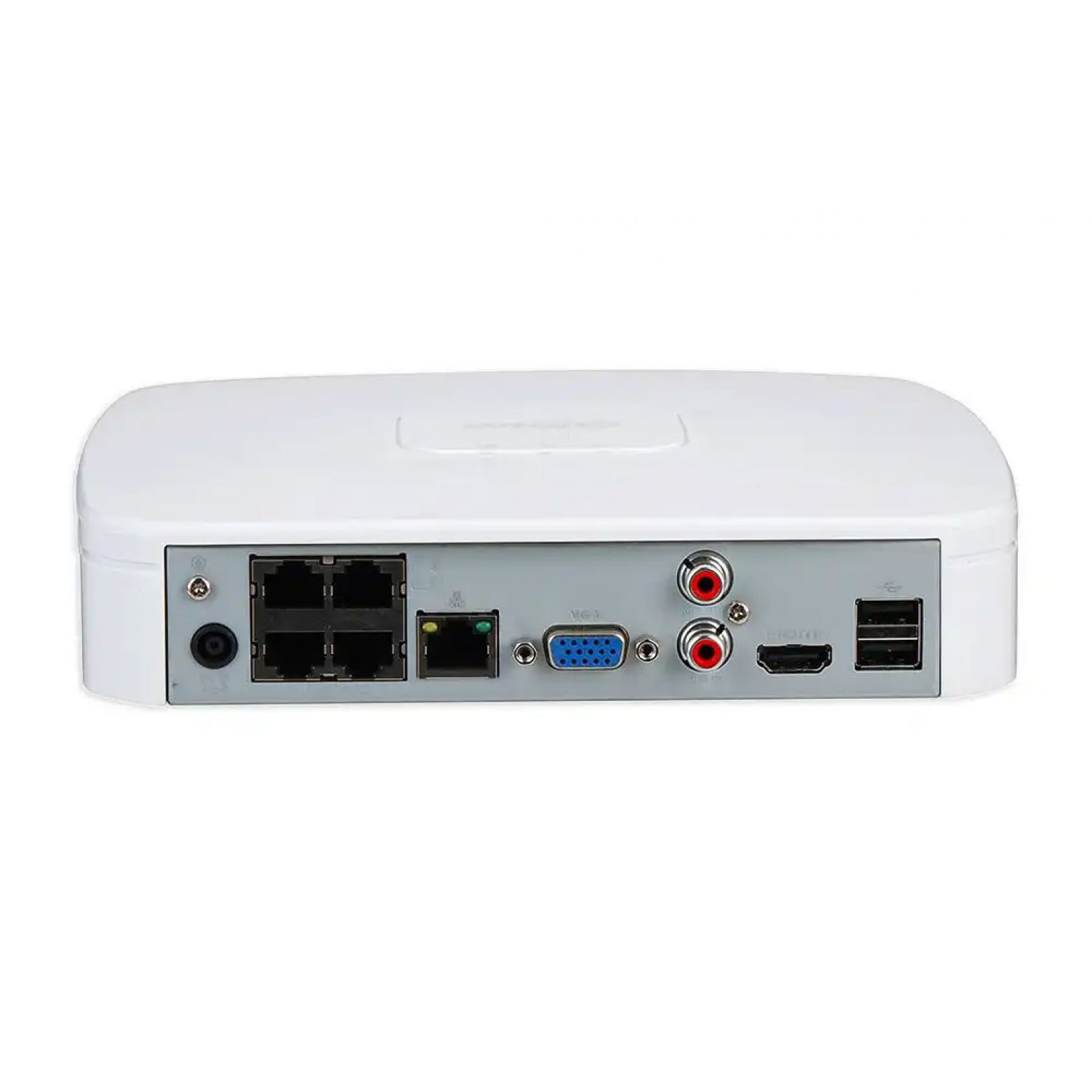 Sieciowy rejestrator wideo Dahua NVR4104-P-EI 1x LAN 4x PoE Odpowiedni dla 4 kamer IP