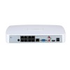 Dahua NVR4108-8P-EI - WizSense - Videoregistratore di rete - 1x LAN - 8x PoE - Adatto per 8 telecamere IP