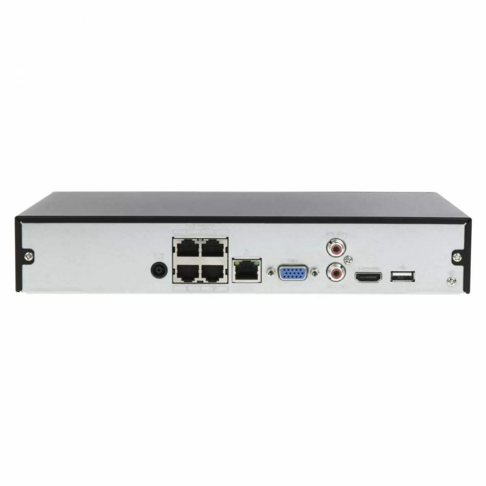 Dahua DHI-NVR4104HS-P-EI - Gravador de vídeo em rede - Wiszense - 1x LAN - 4x PoE - 4 câmaras IP