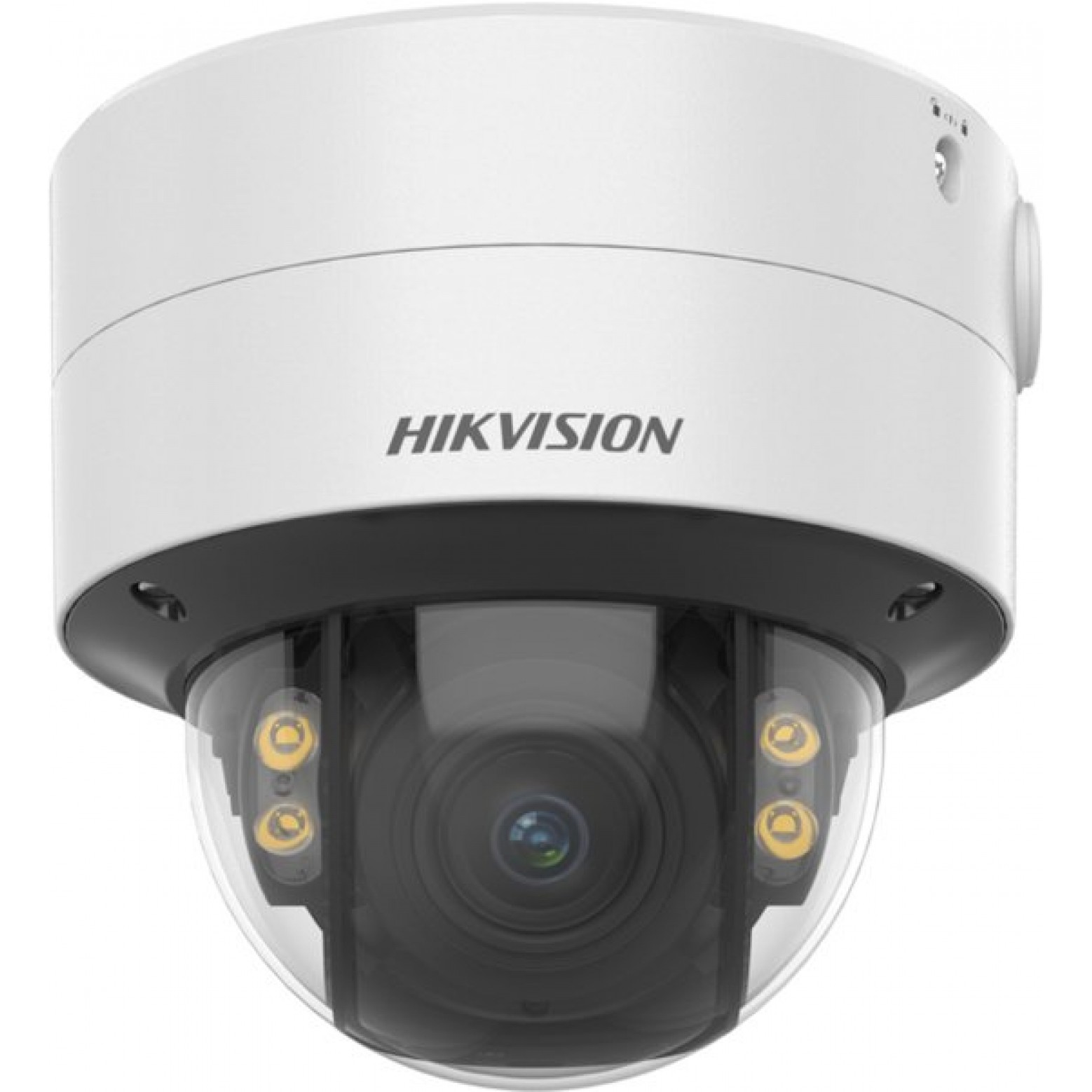 Hikvision - DS-2CD2747G2-LZS - ColorVu Hybrid - Acusense - Varifocal - (3,6-9 mm) objektív - Dome - 4MP - IP - Wit