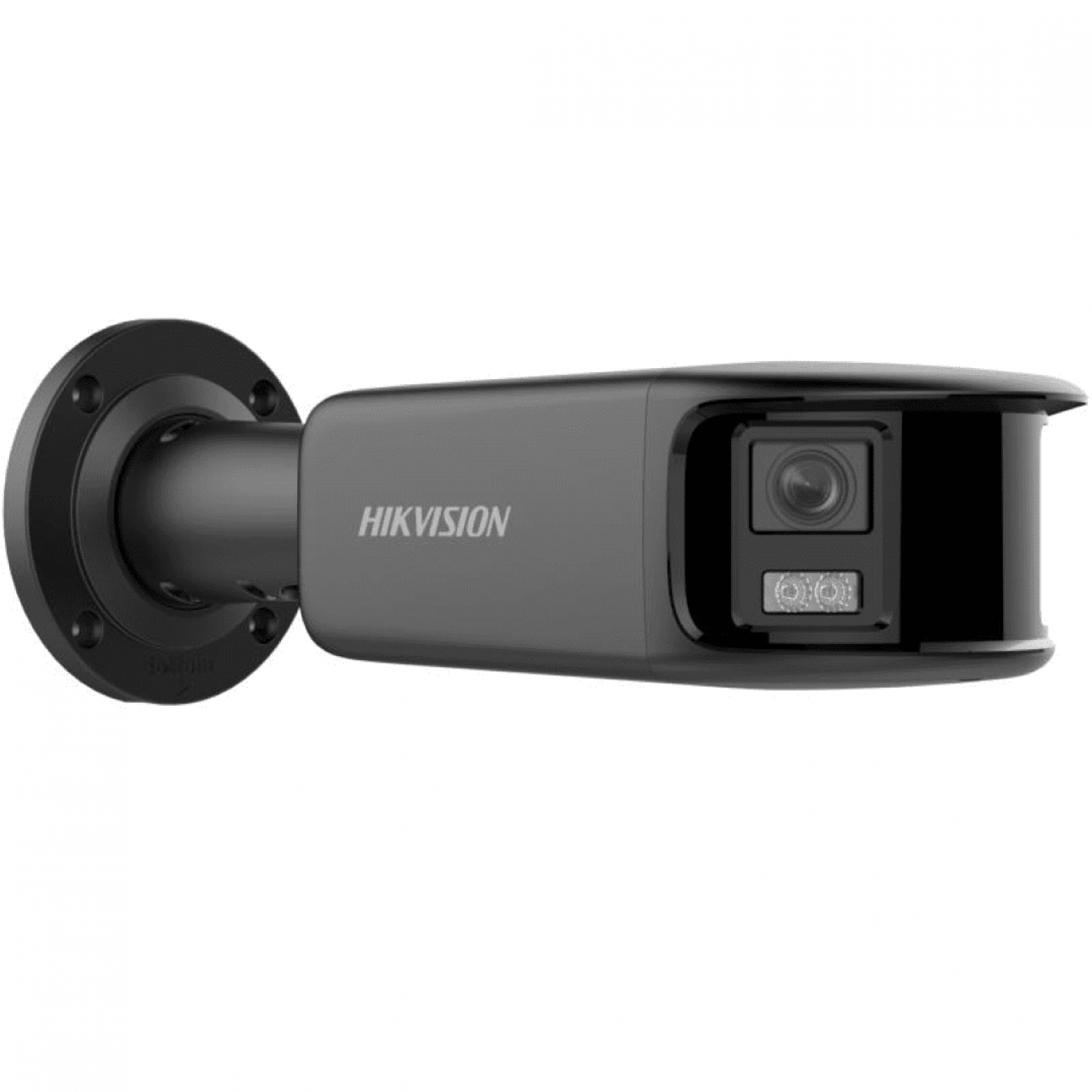 Hikvision DS-2CD2T87G2P-LSU/SL - ColorVu Hybrid - Acusense - Bullet - 8MP - Obiectiv de 4mm - Panoramă de 180 de grade - IP - Negru