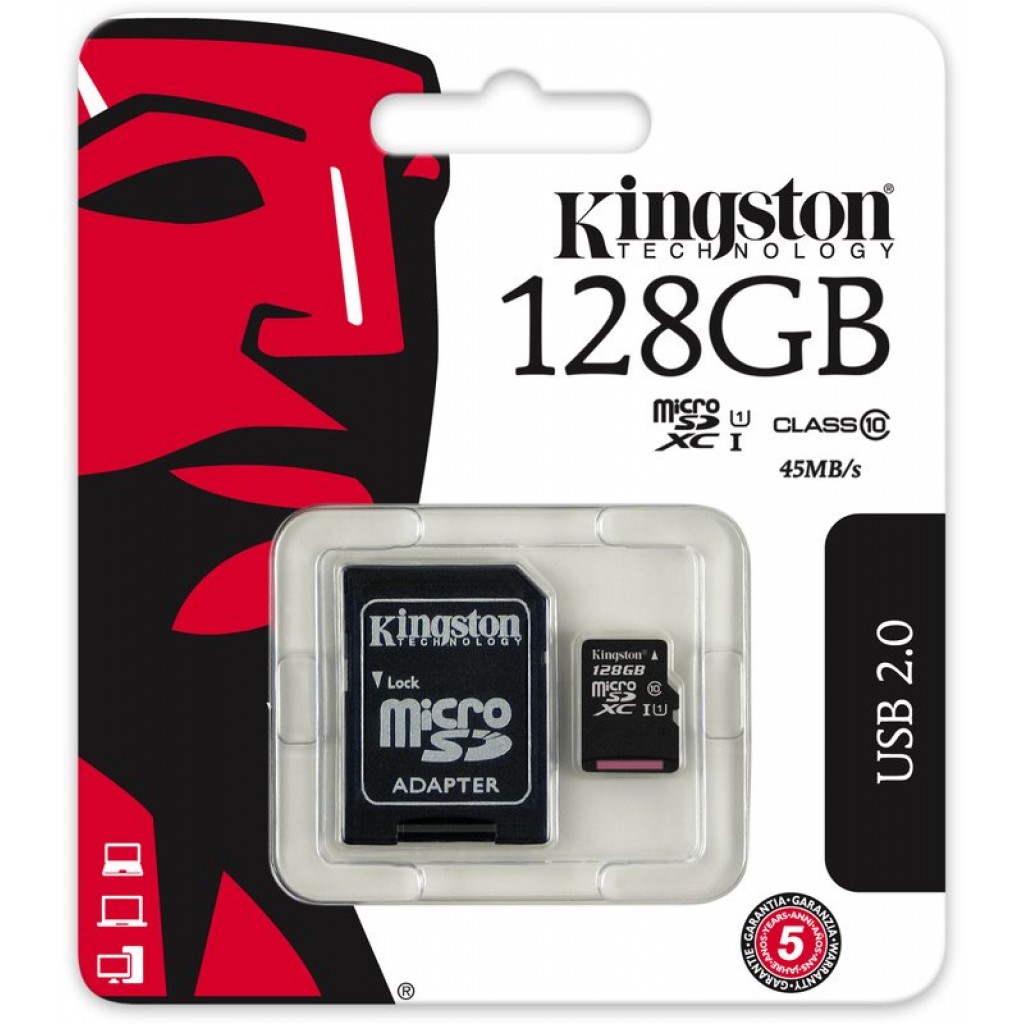 creëren Aftrekken Vervloekt Kingston 128Gb Micro SD-kaart