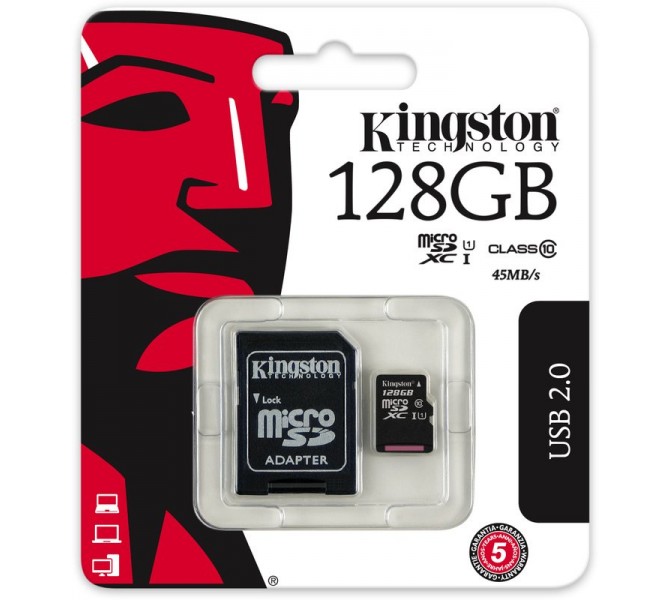 creëren Aftrekken Vervloekt Kingston 128Gb Micro SD-kaart