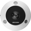 Hikvision - DS-2CD6365G1-IVS - DeepinView - Fisheye - 1,16MM-objektiv - 6MP - IP - Wit