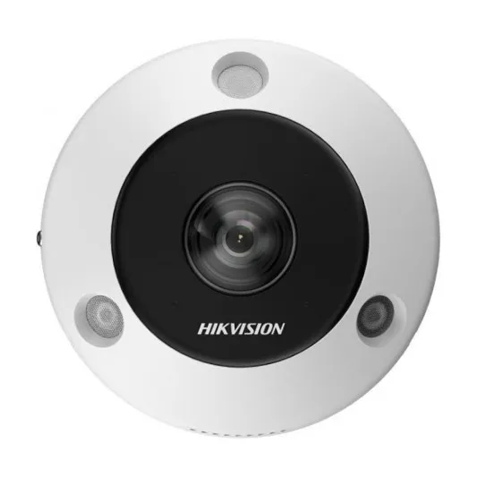 Hikvision - DS-2CD63C5G1-IVS - DeepinView  - Fisheye - 1.29MM Lens - 12MP - IP - Wit Hikvision - DS-2CD63C5G1-IVS - DeepinView  - Fisheye - 1.29MM Lens - 12MP - IP - Wit