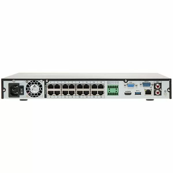Dahua NVR5232-16P-EI - WizSense - Netwerk Video Recorder - 16x PoE - 32 IP camera's